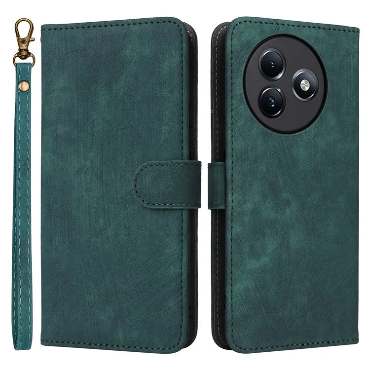 For itel S24 S667LN Case Leather Phone Cover with RFID Blocking Card Slots