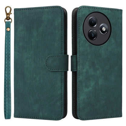 For itel S24 S667LN Case Leather Phone Cover with RFID Blocking Card Slots