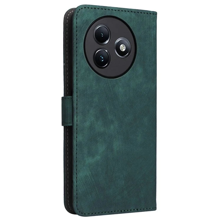 For itel S24 S667LN Case Leather Phone Cover with RFID Blocking Card Slots
