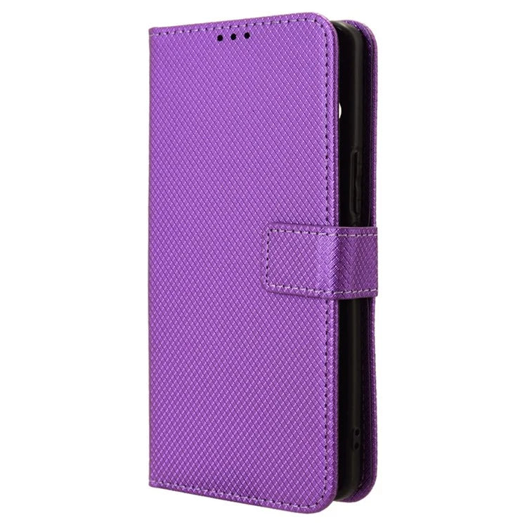 For Honor 200 Pro 5G Case Flip Wallet Diamond Texture PU Leather Phone Cover