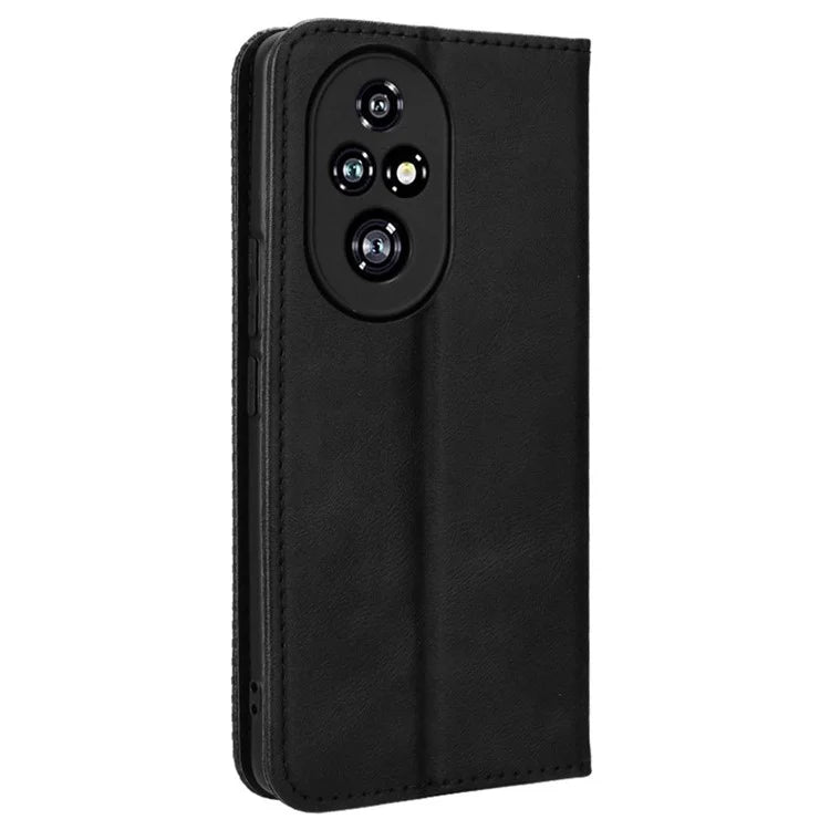 For Honor 200 Pro 5G Case Magnetic Closing Wallet Leather Phone Cover