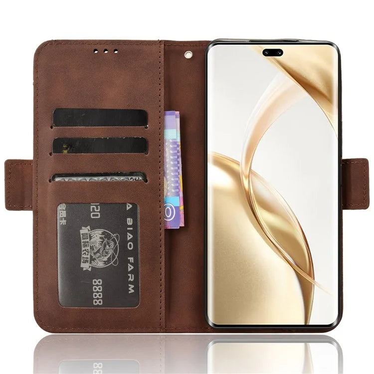 For Honor 200 Pro 5G Case Multiple Card Slots Leather Phone Cover