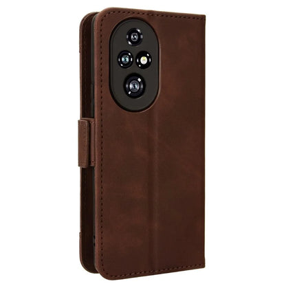 For Honor 200 Pro 5G Case Multiple Card Slots Leather Phone Cover
