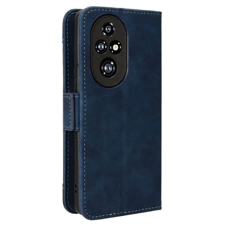 For Honor 200 Pro 5G Case Multiple Card Slots Leather Phone Cover