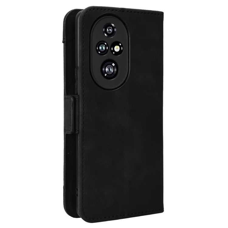 For Honor 200 Pro 5G Case Multiple Card Slots Leather Phone Cover