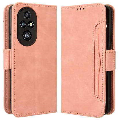 For Honor 200 Pro 5G Case Multiple Card Slots Leather Phone Cover