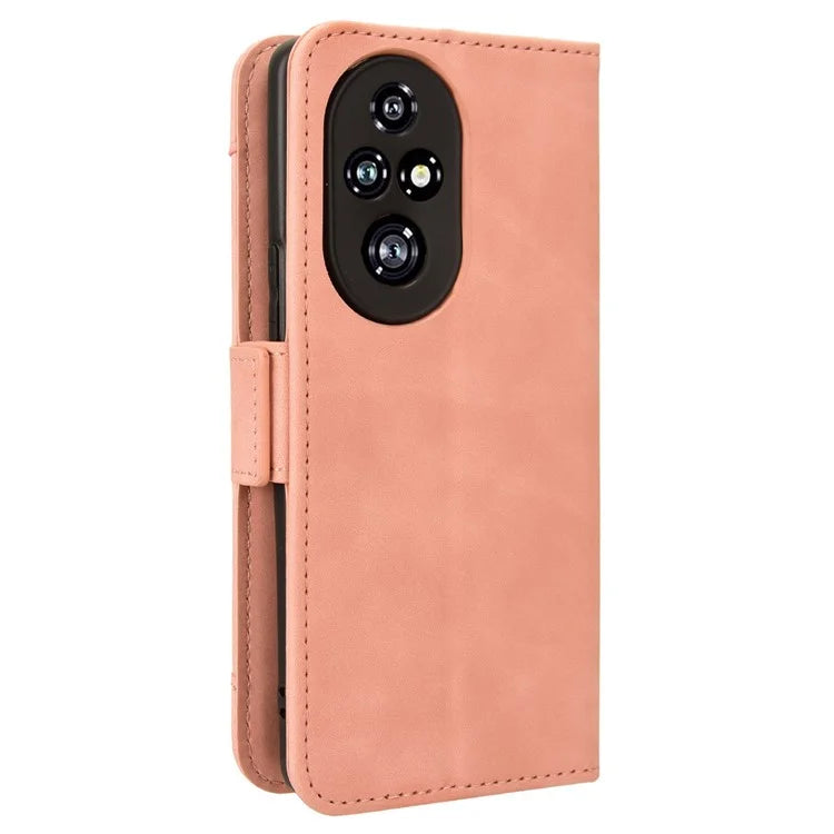 For Honor 200 Pro 5G Case Multiple Card Slots Leather Phone Cover