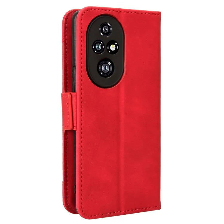 For Honor 200 Pro 5G Case Multiple Card Slots Leather Phone Cover