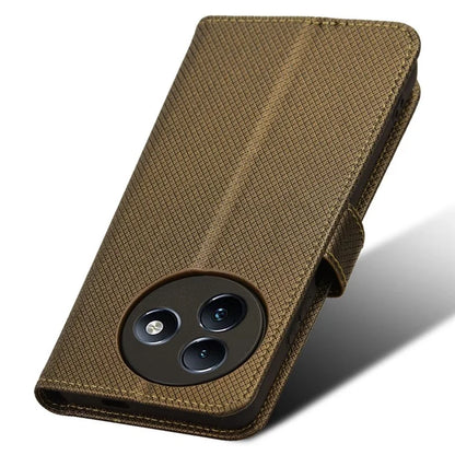 For itel S24 / S667LN Case Diamond Texture Leather Phone Cover