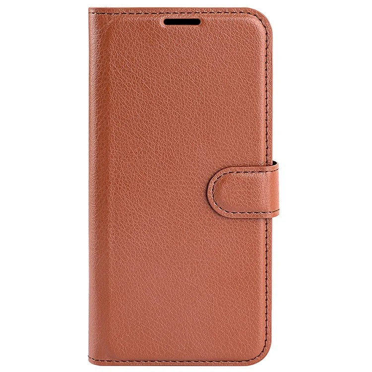 For Sony Xperia 10 VI Case Litchi Texture Leather Wallet Phone Cover