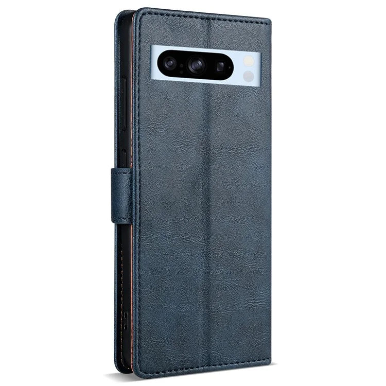 N.BEKUS CSJ-001 For Google Pixel 8 Pro Case Solid Color Leather Wallet Phone Cover