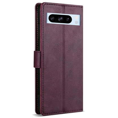 N.BEKUS CSJ-001 For Google Pixel 8 Pro Case Solid Color Leather Wallet Phone Cover