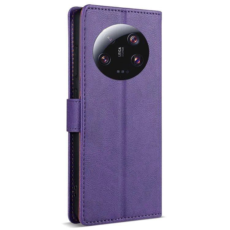 N.BEKUS CSJ-001 For Xiaomi 13 Ultra Case Wallet Card Slots Leather Phone Cover