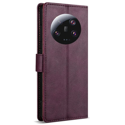 N.BEKUS CSJ-001 For Xiaomi 13 Ultra Case Wallet Card Slots Leather Phone Cover