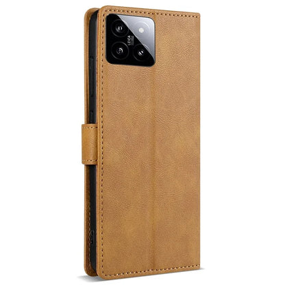 N.BEKUS CSJ-001 For Xiaomi 14 Case PU Leather Cover with Wallet Stand
