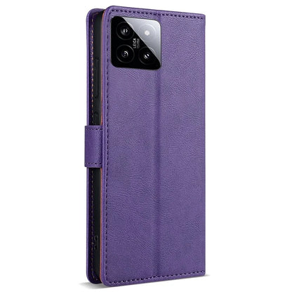 N.BEKUS CSJ-001 For Xiaomi 14 Case PU Leather Cover with Wallet Stand
