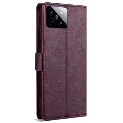 N.BEKUS CSJ-001 For Xiaomi 14 Case PU Leather Cover with Wallet Stand