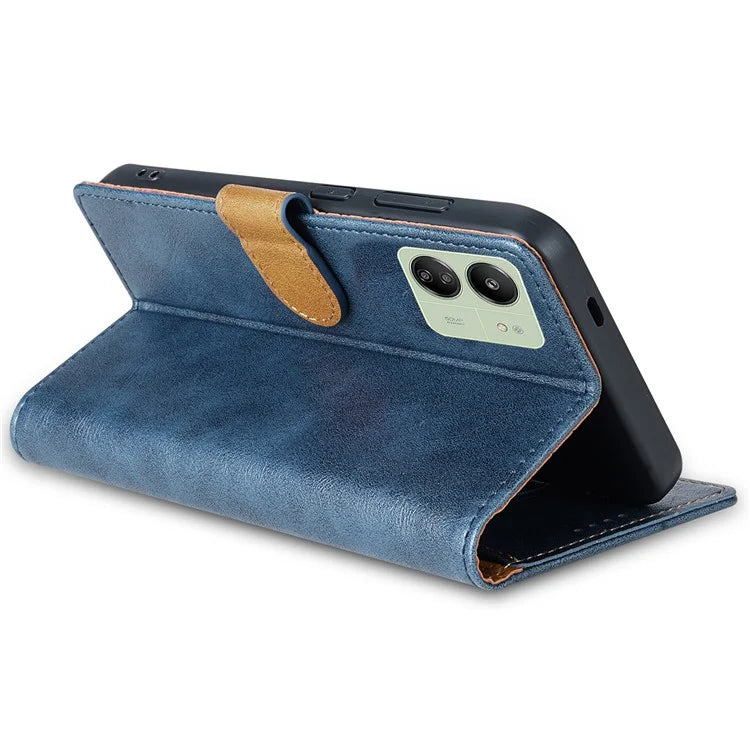 N.BEKUS CSJ-001 For Xiaomi Redmi 13C 4G / 13C 5G / Poco C65 4G / Poco M6 5G / 13R 5G Case Stand Magnetic Leather Phone Cover