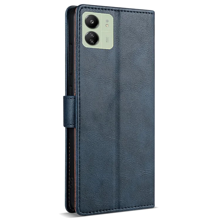 N.BEKUS CSJ-001 For Xiaomi Redmi 13C 4G / 13C 5G / Poco C65 4G / Poco M6 5G / 13R 5G Case Stand Magnetic Leather Phone Cover