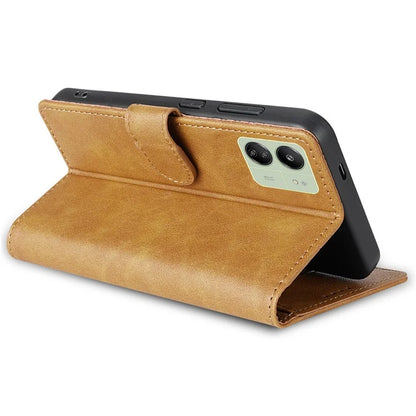 N.BEKUS CSJ-001 For Xiaomi Redmi 13C 4G / 13C 5G / Poco C65 4G / Poco M6 5G / 13R 5G Case Stand Magnetic Leather Phone Cover