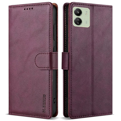 N.BEKUS CSJ-001 For Xiaomi Redmi 13C 4G / 13C 5G / Poco C65 4G / Poco M6 5G / 13R 5G Case Stand Magnetic Leather Phone Cover