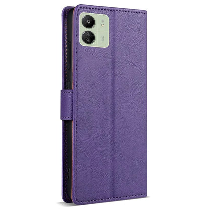 N.BEKUS CSJ-001 For Xiaomi Redmi 13C 4G / 13C 5G / Poco C65 4G / Poco M6 5G / 13R 5G Case Stand Magnetic Leather Phone Cover
