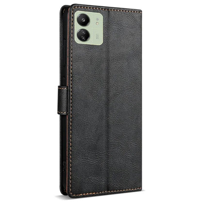 N.BEKUS CSJ-001 For Xiaomi Redmi 13C 4G / 13C 5G / Poco C65 4G / Poco M6 5G / 13R 5G Case Stand Magnetic Leather Phone Cover