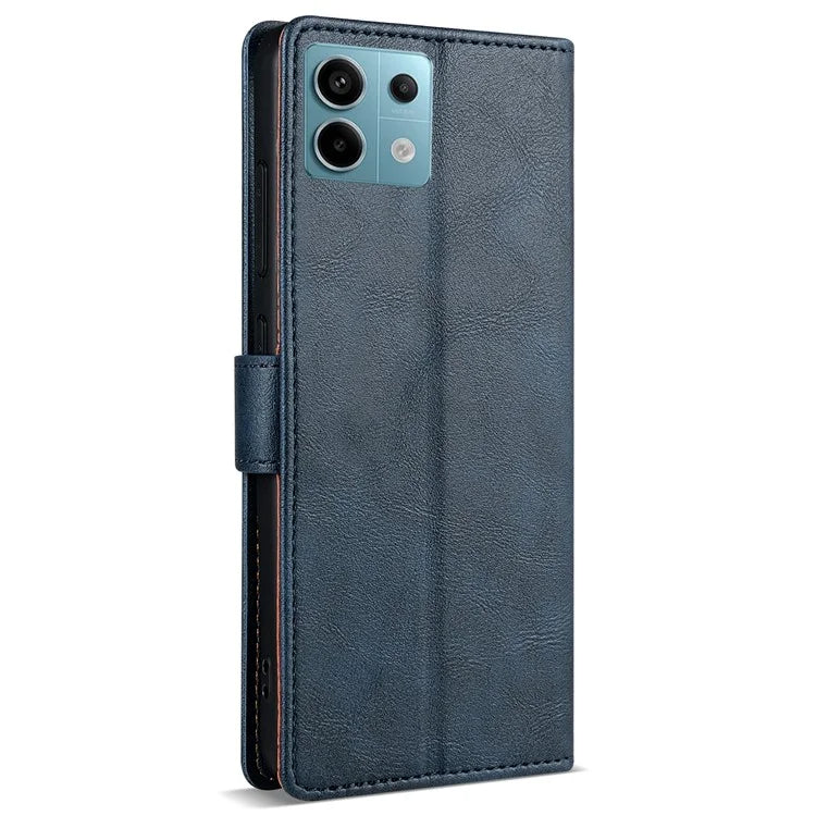 N.BEKUS CSJ-001 For Xiaomi Redmi Note 13 5G Case Solid Color Wallet Leather Phone Cover