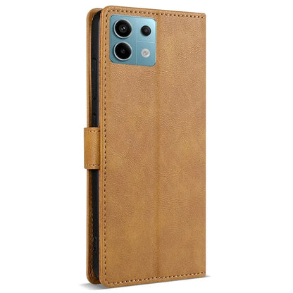 N.BEKUS CSJ-001 For Xiaomi Redmi Note 13 5G Case Solid Color Wallet Leather Phone Cover