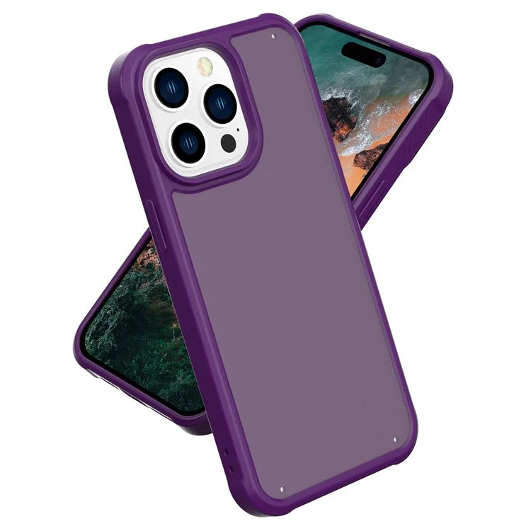 GW20 For iPhone 15 Pro Matte Case TPU+PC Shockproof Phone Cover