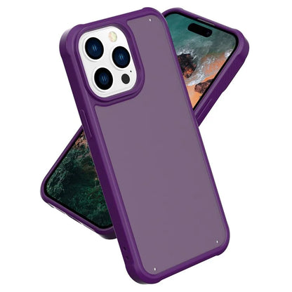 GW20 For iPhone 15 Pro Matte Case TPU+PC Shockproof Phone Cover