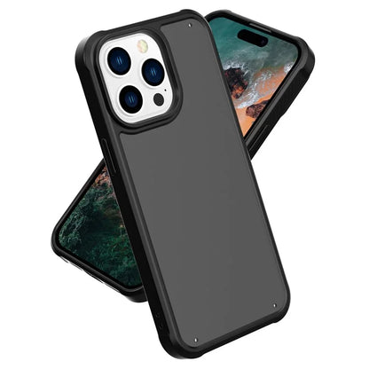 GW20 For iPhone 15 Pro Matte Case TPU+PC Shockproof Phone Cover