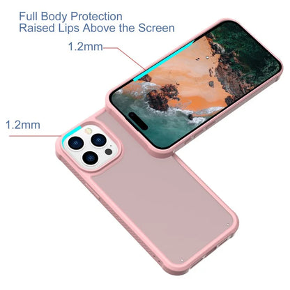 GW20 For iPhone 15 Pro Matte Case TPU+PC Shockproof Phone Cover