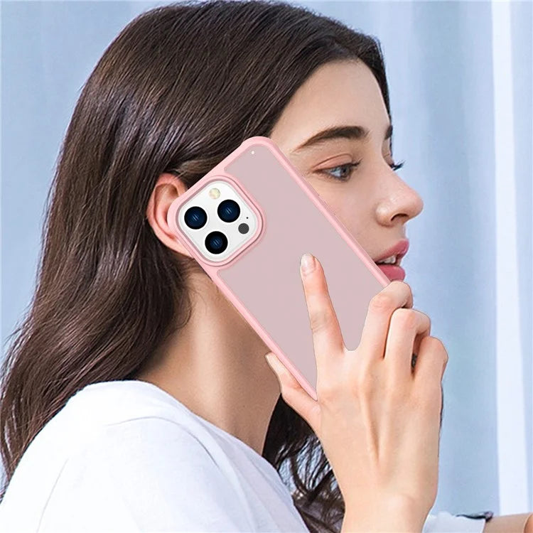 GW20 For iPhone 15 Pro Matte Case TPU+PC Shockproof Phone Cover