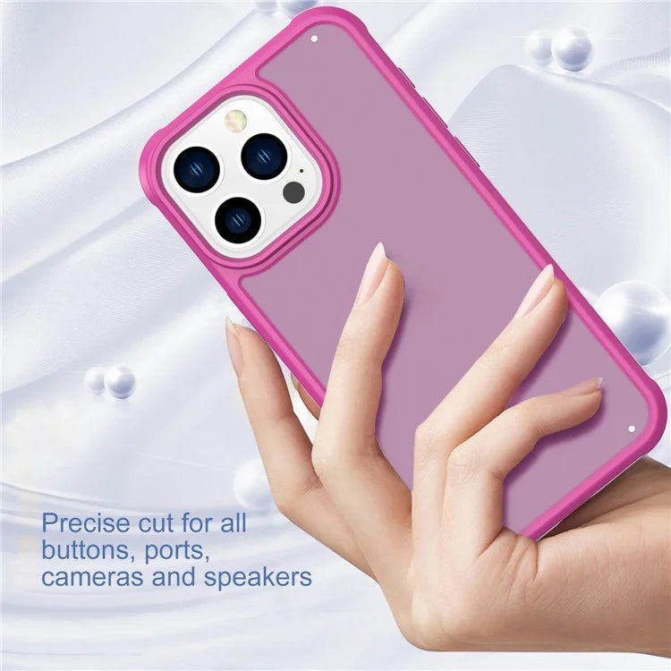 GW20 For iPhone 15 Pro Matte Case TPU+PC Shockproof Phone Cover