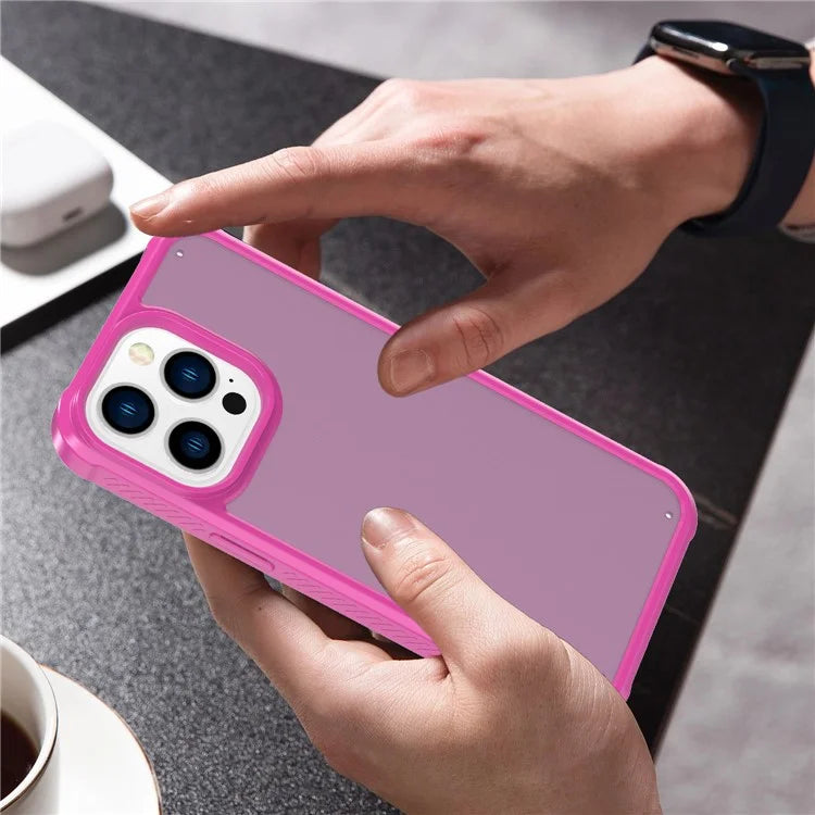 GW20 For iPhone 15 Pro Matte Case TPU+PC Shockproof Phone Cover