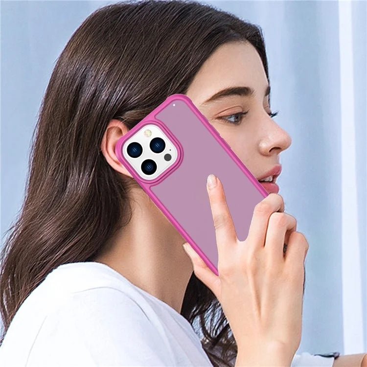 GW20 For iPhone 15 Pro Matte Case TPU+PC Shockproof Phone Cover