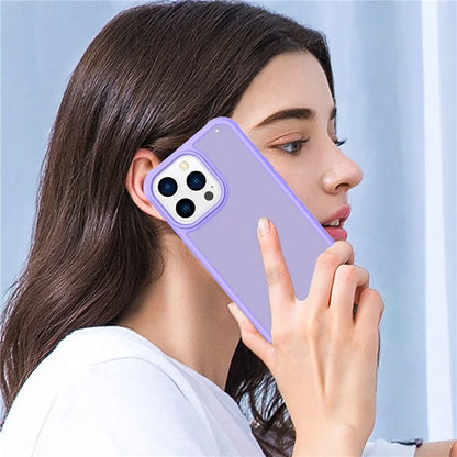 GW20 For iPhone 15 Pro Matte Case TPU+PC Shockproof Phone Cover
