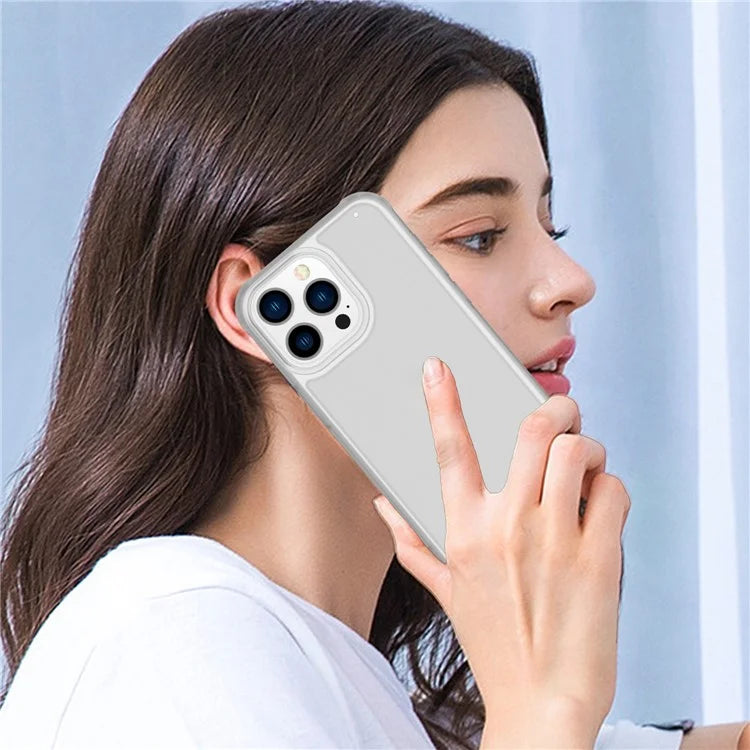 GW20 For iPhone 15 Pro Matte Case TPU+PC Shockproof Phone Cover