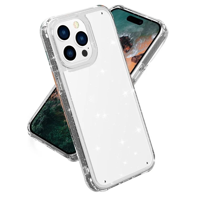 GW20 For iPhone 15 Pro Matte Case TPU+PC Shockproof Phone Cover