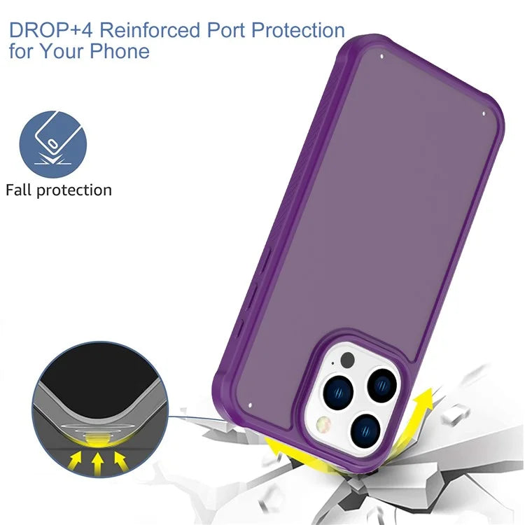 GW20 For iPhone 14 Pro Case Shockproof TPU+PC Matte Phone Cover