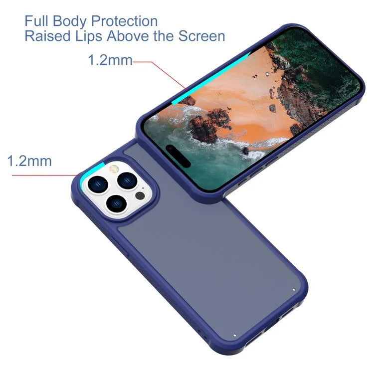 GW20 For iPhone 14 Pro Case Shockproof TPU+PC Matte Phone Cover