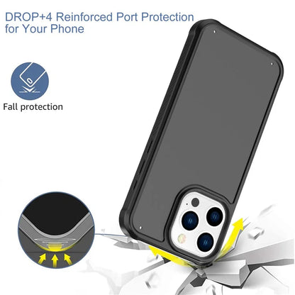 GW20 For iPhone 14 Pro Case Shockproof TPU+PC Matte Phone Cover
