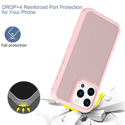 GW20 For iPhone 14 Pro Case Shockproof TPU+PC Matte Phone Cover