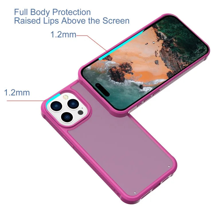 GW20 For iPhone 14 Pro Case Shockproof TPU+PC Matte Phone Cover