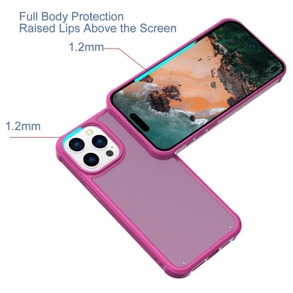 GW20 For iPhone 14 Pro Case Shockproof TPU+PC Matte Phone Cover