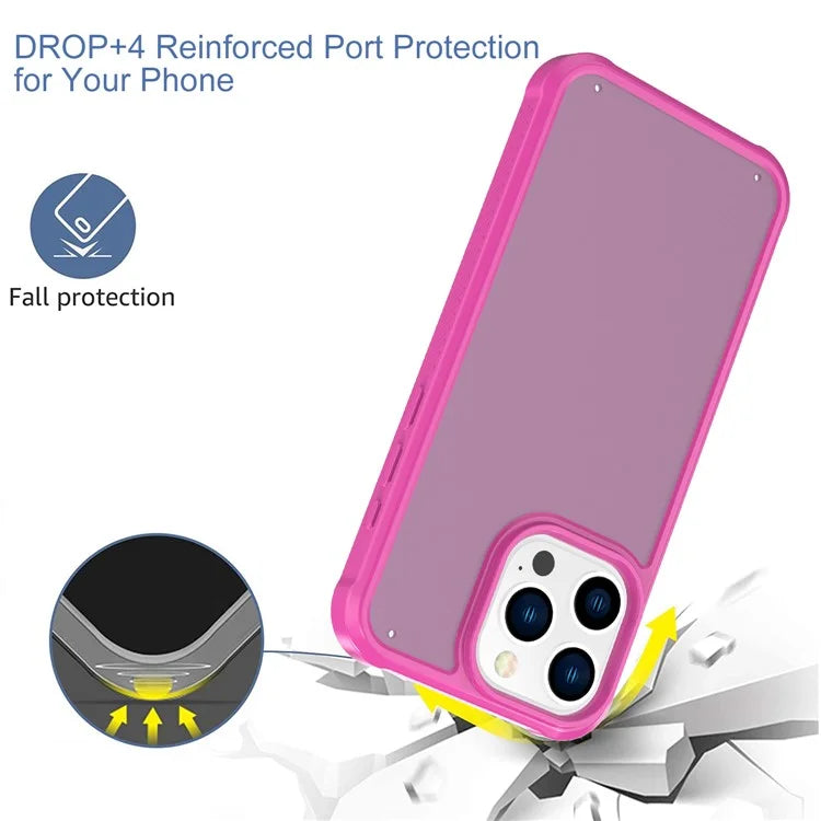 GW20 For iPhone 14 Pro Case Shockproof TPU+PC Matte Phone Cover