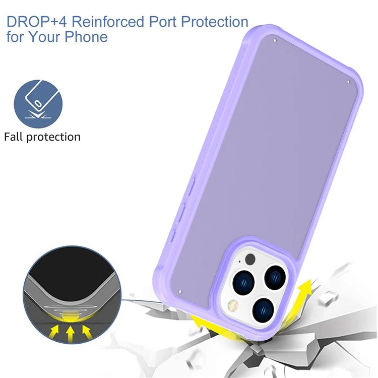 GW20 For iPhone 14 Pro Case Shockproof TPU+PC Matte Phone Cover