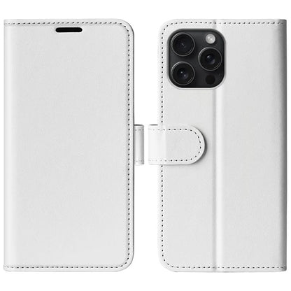 For iPhone 16 Pro Max Case Magnetic Closure Crazy Horse Texture Leather Phone Cover