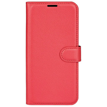 For iPhone 16 Pro Wallet Case Litchi Texture Phone Leather Cover
